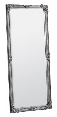 Product photograph of Fiennes Silver Rectangular Leaner Mirror - 70cm X 160cm from Choice Furniture Superstore