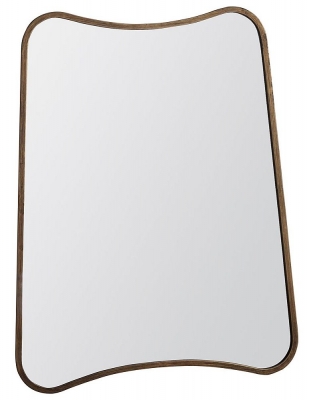 Kurva Gold Rectangular Mirror - 61cm x 81cm