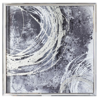Product photograph of Cyclone I Framed Art - 70cm X 70cm from Choice Furniture Superstore