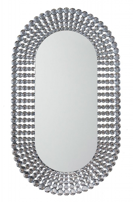 Product photograph of Sharrington Oval Mirror - 70cm X 121cm from Choice Furniture Superstore
