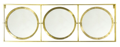 Product photograph of Hague Brass Leaner Rectangular Mirror - 61cm X 180cm from Choice Furniture Superstore