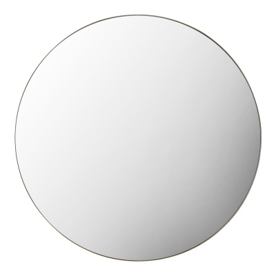 Product photograph of Bowie Champagne Round Mirror - 80cm X 80cm from Choice Furniture Superstore