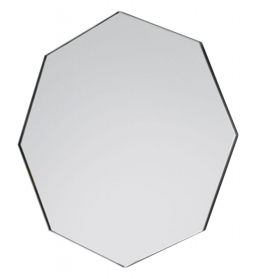 Product photograph of Bowie Silver Octagon Mirror - 80cm X 80cm from Choice Furniture Superstore