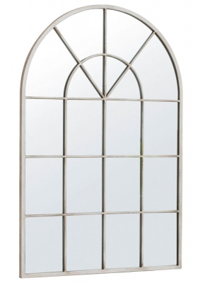 Product photograph of Emerson Cream Window Mirror - 60cm X 90cm from Choice Furniture Superstore