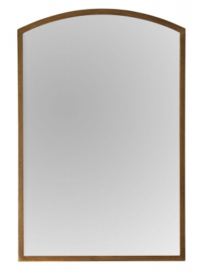 Product photograph of Lucille Antique Gold Arch Mirror - 60cm X 90cm from Choice Furniture Superstore