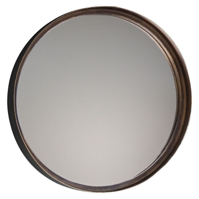 Product photograph of Reading Bronze Round Mirror Set Of 4 - 41cm X 41cm from Choice Furniture Superstore