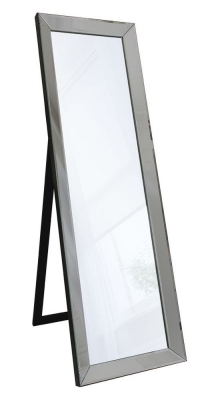 Product photograph of Luna Euro Grey Rectangular Cheval Mirror - 48cm X 155cm from Choice Furniture Superstore