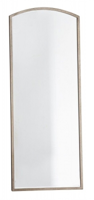 Product photograph of Trinity Antique Silver Arch Mirror - 60cm X 150cm from Choice Furniture Superstore