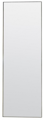 Product photograph of Hurston Champagne Leaner Rectangular Mirror - 50cm X 170cm from Choice Furniture Superstore