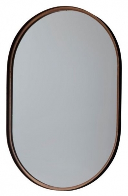 Product photograph of Greystoke Bronze Elipse Mirror - 60cm X 90 5cm - Clearance M15 from Choice Furniture Superstore