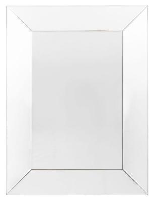 Aston Clear Glass Rectangular Mirror 80cm X 100cm