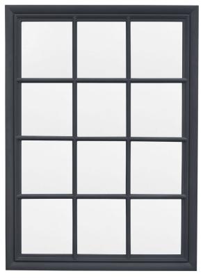 Product photograph of Sherwood Window Mirror - 95cm X 130cm - Comes In Lead And Stone Options from Choice Furniture Superstore