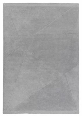 Duffryn Grey Lambswool Rug 200cm X 290cm