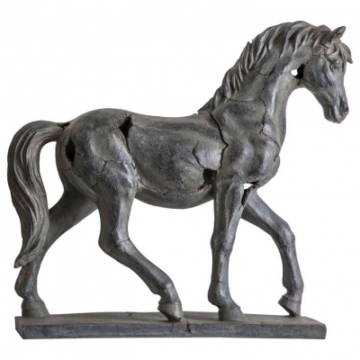 Product photograph of Bexley Antique Horse Statue Ornament from Choice Furniture Superstore