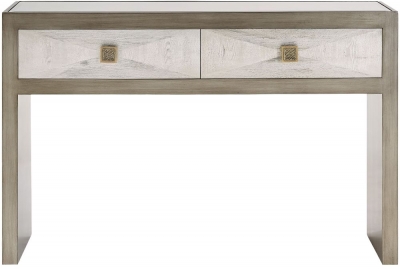 Product photograph of Nova Console Table With Glass Top from Choice Furniture Superstore