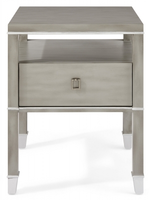 Product photograph of Carter Pewter Side Table from Choice Furniture Superstore