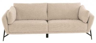 Product photograph of Hilton Light Grey Sofa - 3 Seater from Choice Furniture Superstore