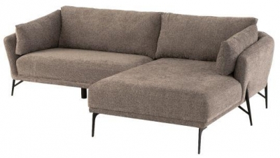 Product photograph of Hilton Right Corner Sofa - Comes In Dark Grey And Light Grey from Choice Furniture Superstore