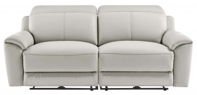 Product photograph of Danforth 3 Seater Electric Recliner Sofa - Comes In Light Grey And Charcoal from Choice Furniture Superstore