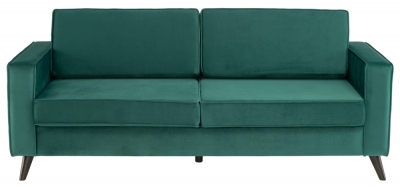 Product photograph of Cara Fabric 3 Seater Sofa - Comes In Forest Green And Navy Blue from Choice Furniture Superstore