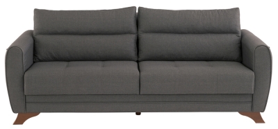 Product photograph of Atoka Fabric 3 Seater Sofa - Comes In Charcoal And Beige from Choice Furniture Superstore