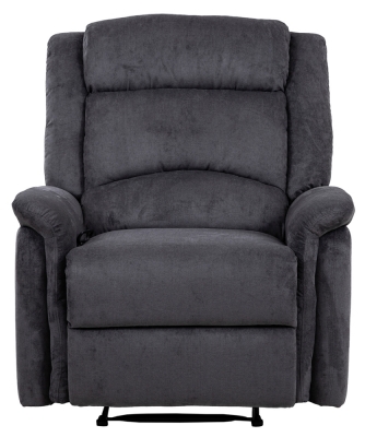 Product photograph of Boyd Fabric Recliner Chair- Comes In Grey Denim Blue And Red from Choice Furniture Superstore
