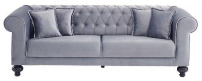 Product photograph of Marla Grey 3 Seater Sofa from Choice Furniture Superstore