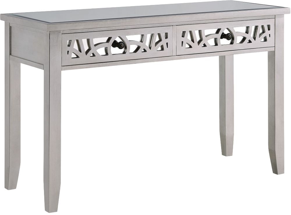 Cardiff Grey Mirrored 150cm Medium 4 Door Sideboard