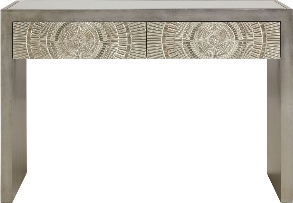 Derby Gold Embossed 160cm Large 4 Door Sideboard