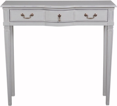 Product photograph of Bonaparte French Putty Painted Console Table from Choice Furniture Superstore