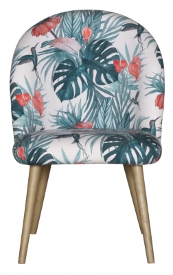 Product photograph of Nantes Printed Fabric Chair from Choice Furniture Superstore