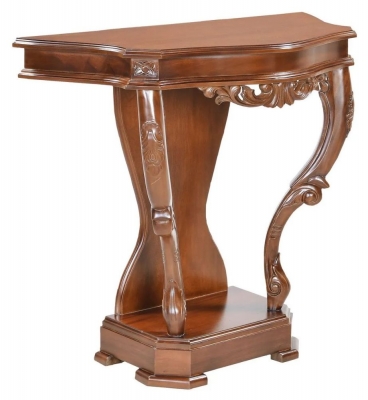 Product photograph of Palais French Mahogany Victoria Console Table from Choice Furniture Superstore