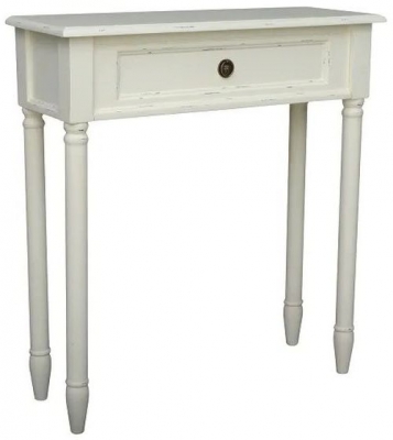 Product photograph of Enderlin French Off White Medium Console Table from Choice Furniture Superstore