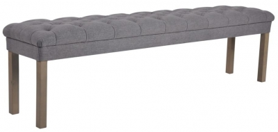 Product photograph of Valdez Fabric Dining Bench - 180cm from Choice Furniture Superstore