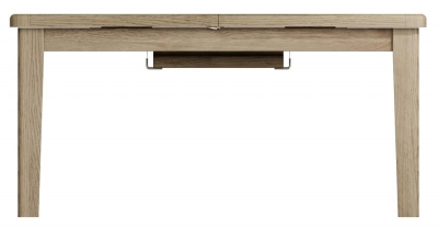 Product photograph of Hatton Oak 180cm-230cm Extending Dining Table from Choice Furniture Superstore