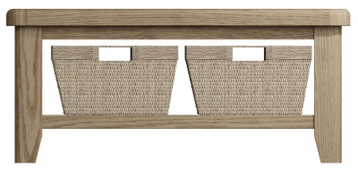 Product photograph of Hatton Oak Coffee Table from Choice Furniture Superstore