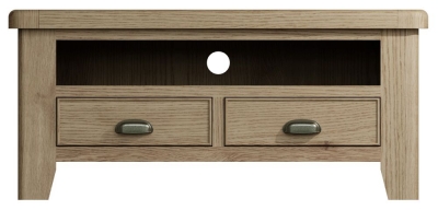 Product photograph of Hatton Oak Tv Unit from Choice Furniture Superstore