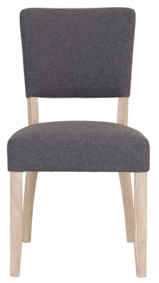 Product photograph of Clairton Grey Fabric Dining Chair Sold In Pairs from Choice Furniture Superstore