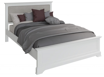 Product photograph of Ashby White Painted Bed from Choice Furniture Superstore