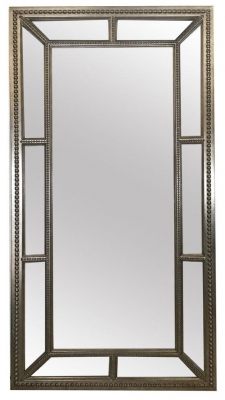Product photograph of Gold And Bronze Leaner Mirror - 79cm X 158cm from Choice Furniture Superstore