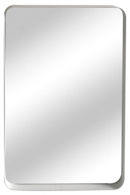 Product photograph of Iron Frame Rectangular Mirror - 50cm X 80cm from Choice Furniture Superstore