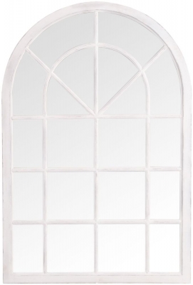 Product photograph of Arch Window Mirror - 90cm X 135cm from Choice Furniture Superstore