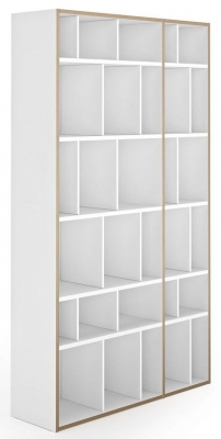 Temahome Group White Large Bookcase