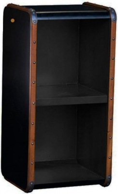 Product photograph of Authentic Models Endless Regency Black Interior Medium Shelf Unit - Mf215 from Choice Furniture Superstore