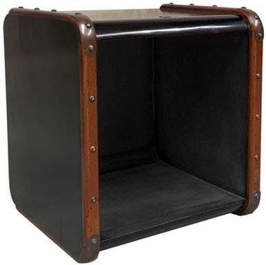 Product photograph of Authentic Models Endless Regency Black Interior Small Cube - Mf214 from Choice Furniture Superstore