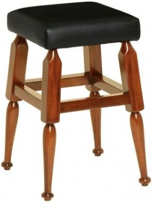 Product photograph of Authentic Models Black Mayan Low Barstool Sold In Pairs from Choice Furniture Superstore