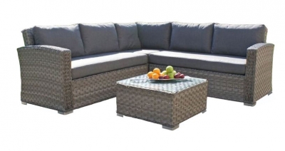 Product photograph of Maze Victoria Small Rattan Corner Group from Choice Furniture Superstore