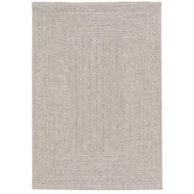 Maze Alfresco Silver Outdoor Rug