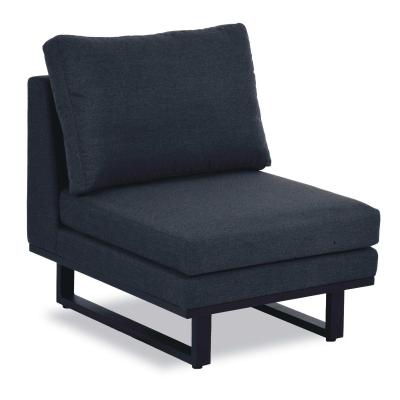 Product photograph of Maze Ethos Charcoal Fabric Corner Group Centre Piece from Choice Furniture Superstore