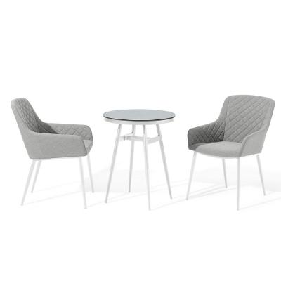 Maze Zest Lead Chine Aluminium 2 Seater Bistro Set With 2 Chairs And Table